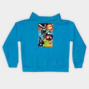 SpinSpinBunny Single 'Bang!' Artwork Kids Hoodie